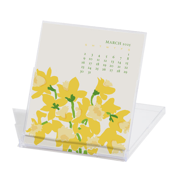 2025 Desk Calendar Snow & Graham
