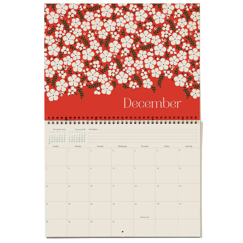 2025 Write-On Calendar