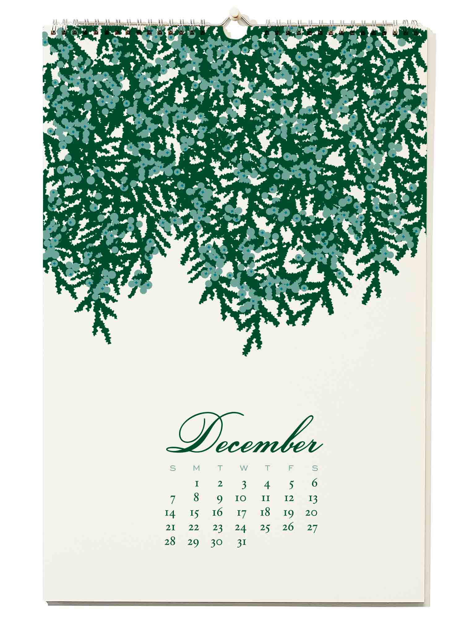 2025 Wall Calendar Snow & Graham