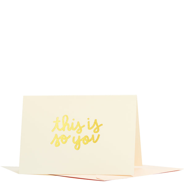 This is So You Enclosure Card