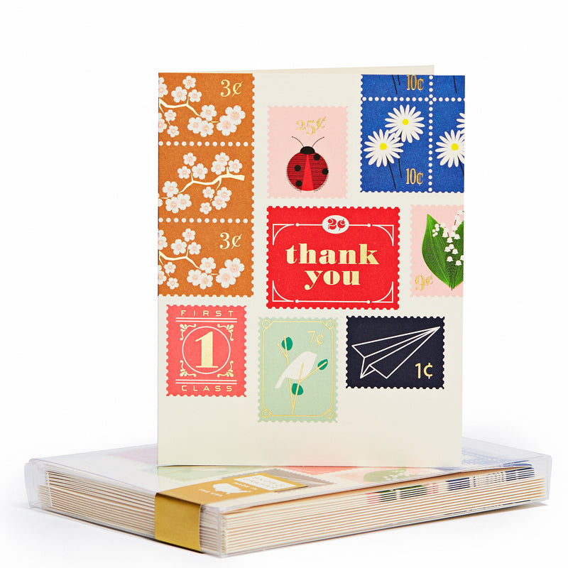 Stamps Gold Foil Noteset