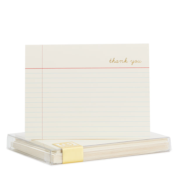 Notecard Gold Foil Noteset