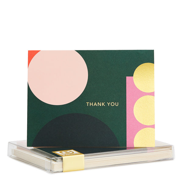 Geo Gold Foil Noteset