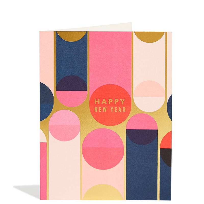 Miles New Year Foil Card