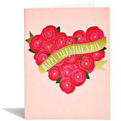 Valentine Rose Heart