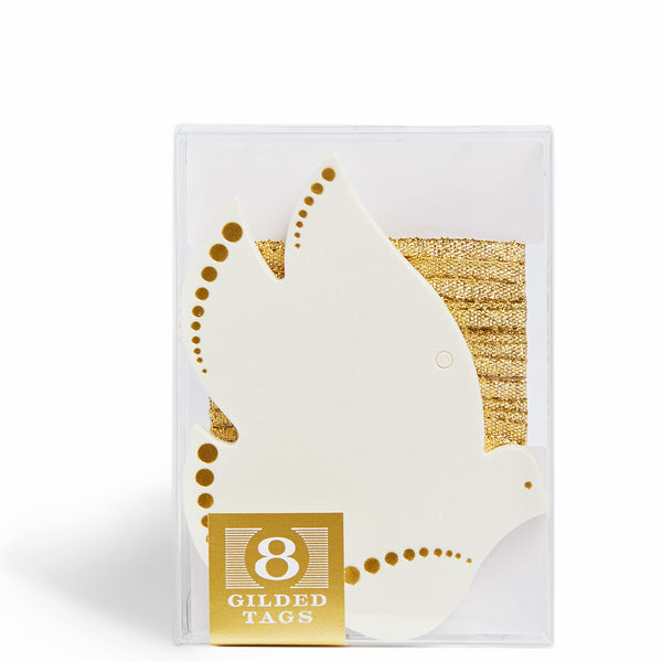 Dove Gilded Tag