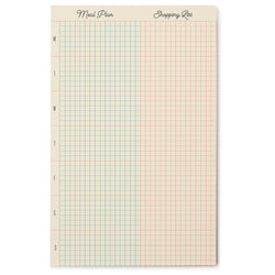Meal Plan Grid Pad