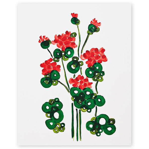 Geranium Art Print