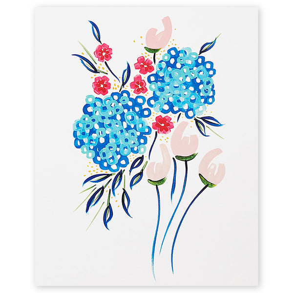Hydrangea Art Print