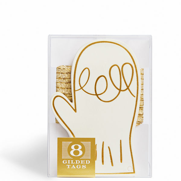Mitten Gilded Tag