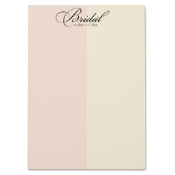 Bridal notePAD