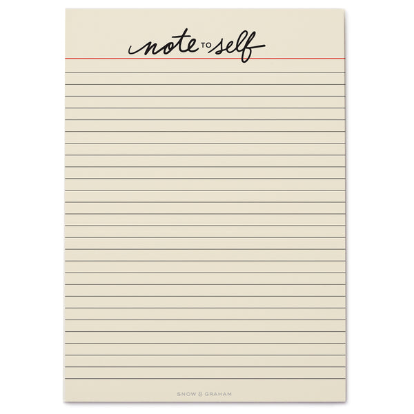 Note to Self notePAD