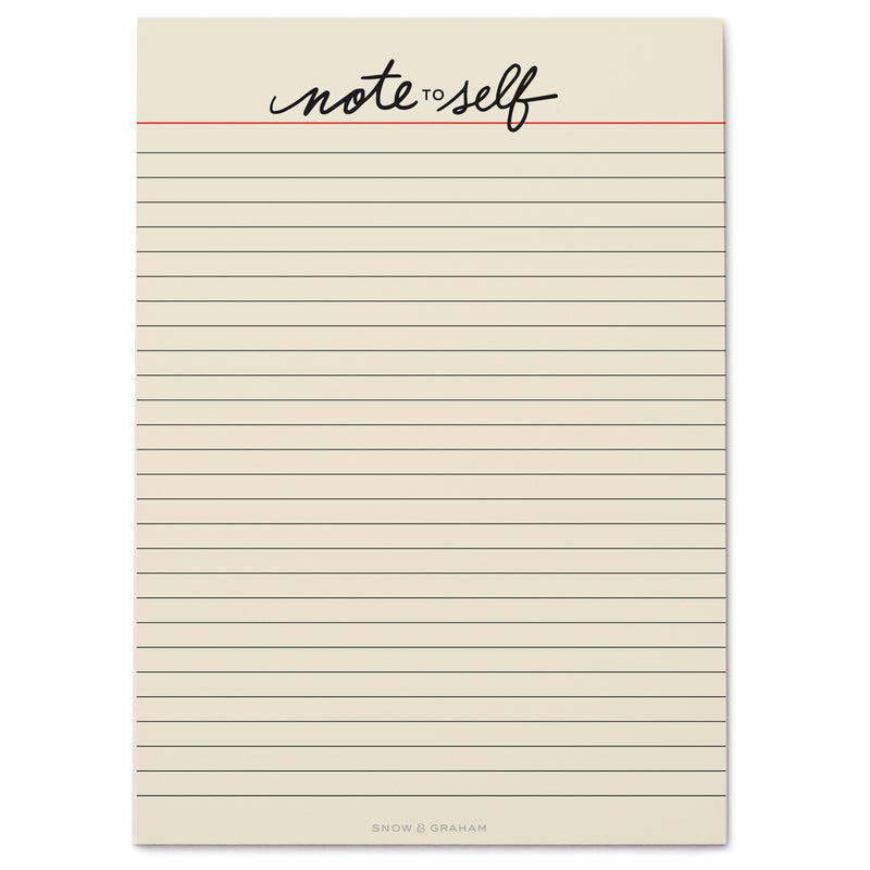 Note to Self notePAD