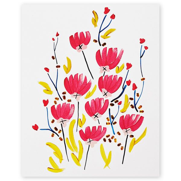 Protea Art Print