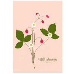 Wild Strawberry Art Print