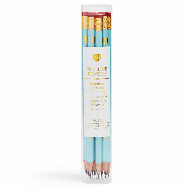 Sky Blue Pencils