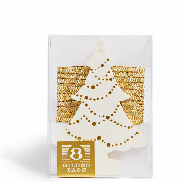 Tree Gilded Tag
